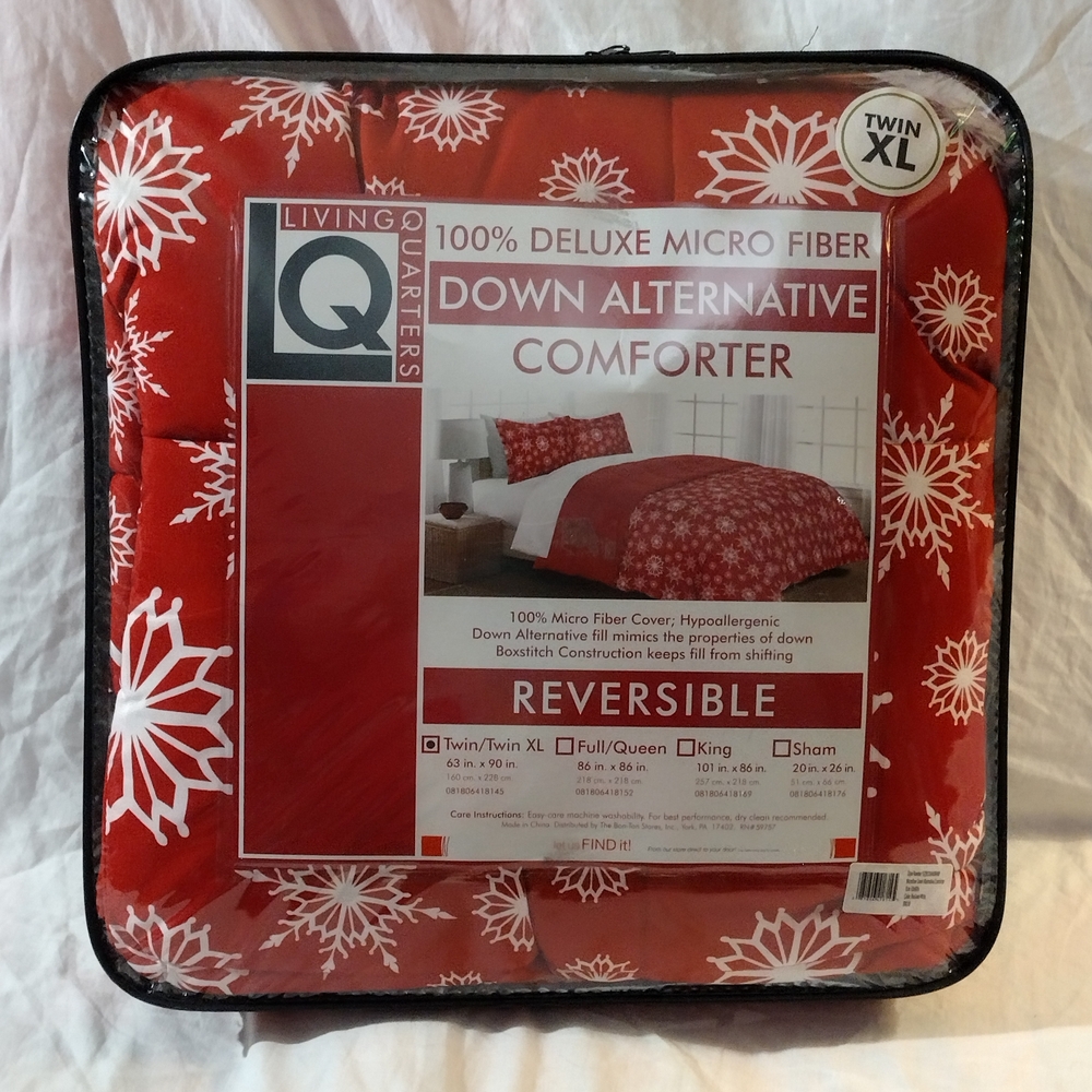 Red Down Alternative Comforter